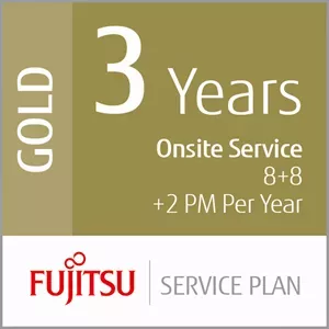Fujitsu 3 Year Onsite Service U3-GOLD-MVP 8+8+2PM