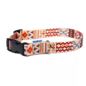 MATTEO Kakla siksna ar plastmasas sprādzi Boho 18-30 cm - suņu apkakle