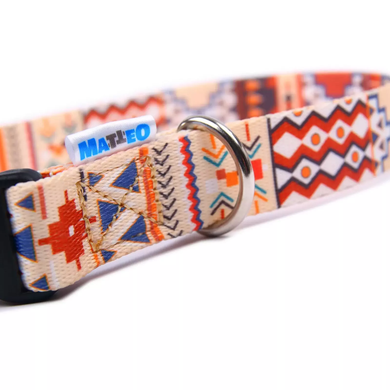 MATTEO Collar Plastic Buckle Boho, Pet collars and leashes