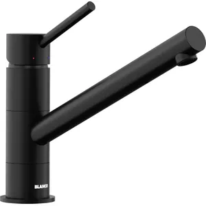 Virtuves jaucējkrāns Blanco KANO Black matt HD — paaugstināta izturība, mūsdienīgs dizains