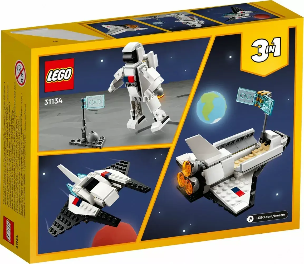 LEGO Creator 3-in-1 Space Shuttle 31134 Photo 6