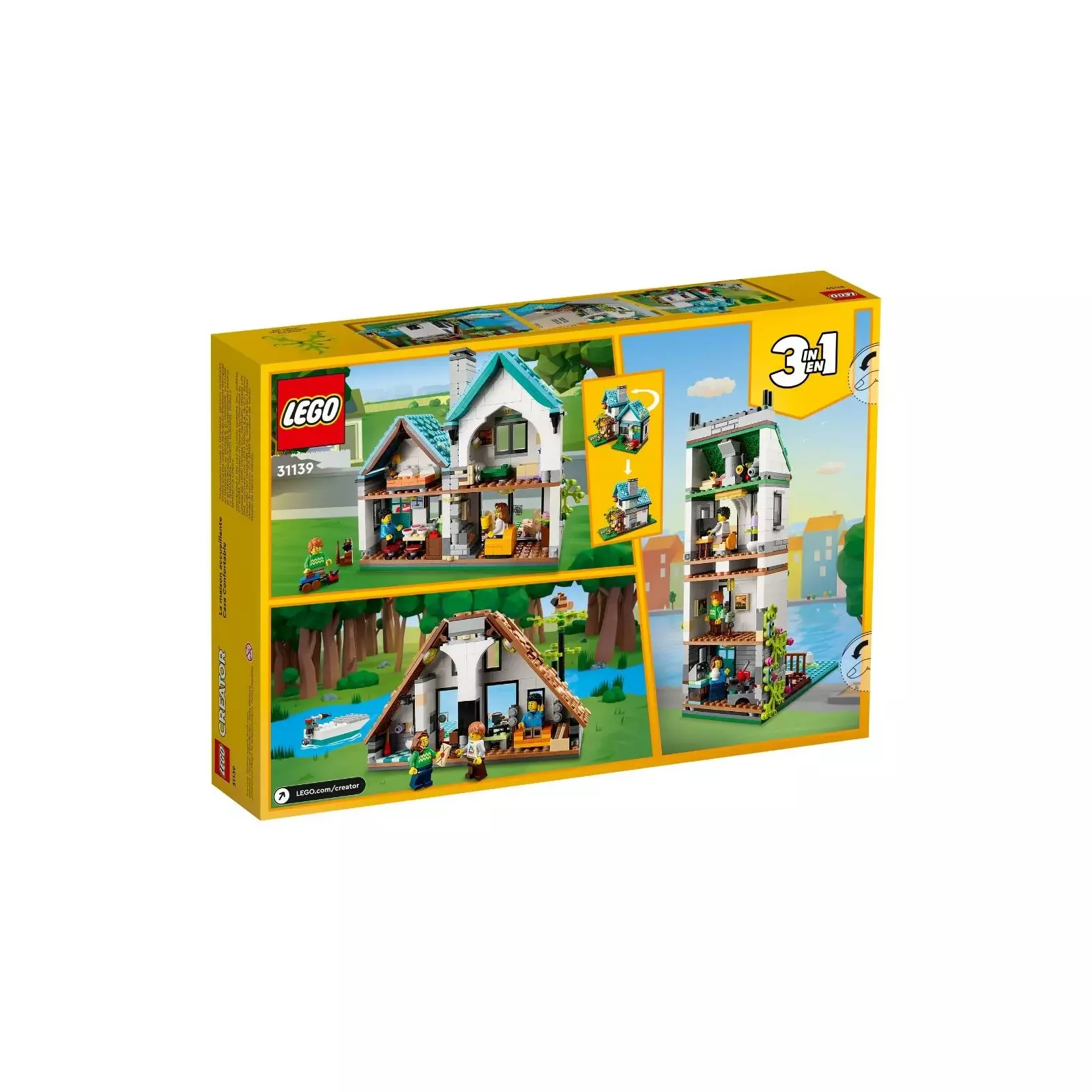 LEGO Creator 3w1 31139 Przytulny 31139