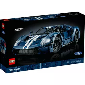 LEGO Technic Ford GT 2022 model 42154 with detailed engine and aerodynamic design