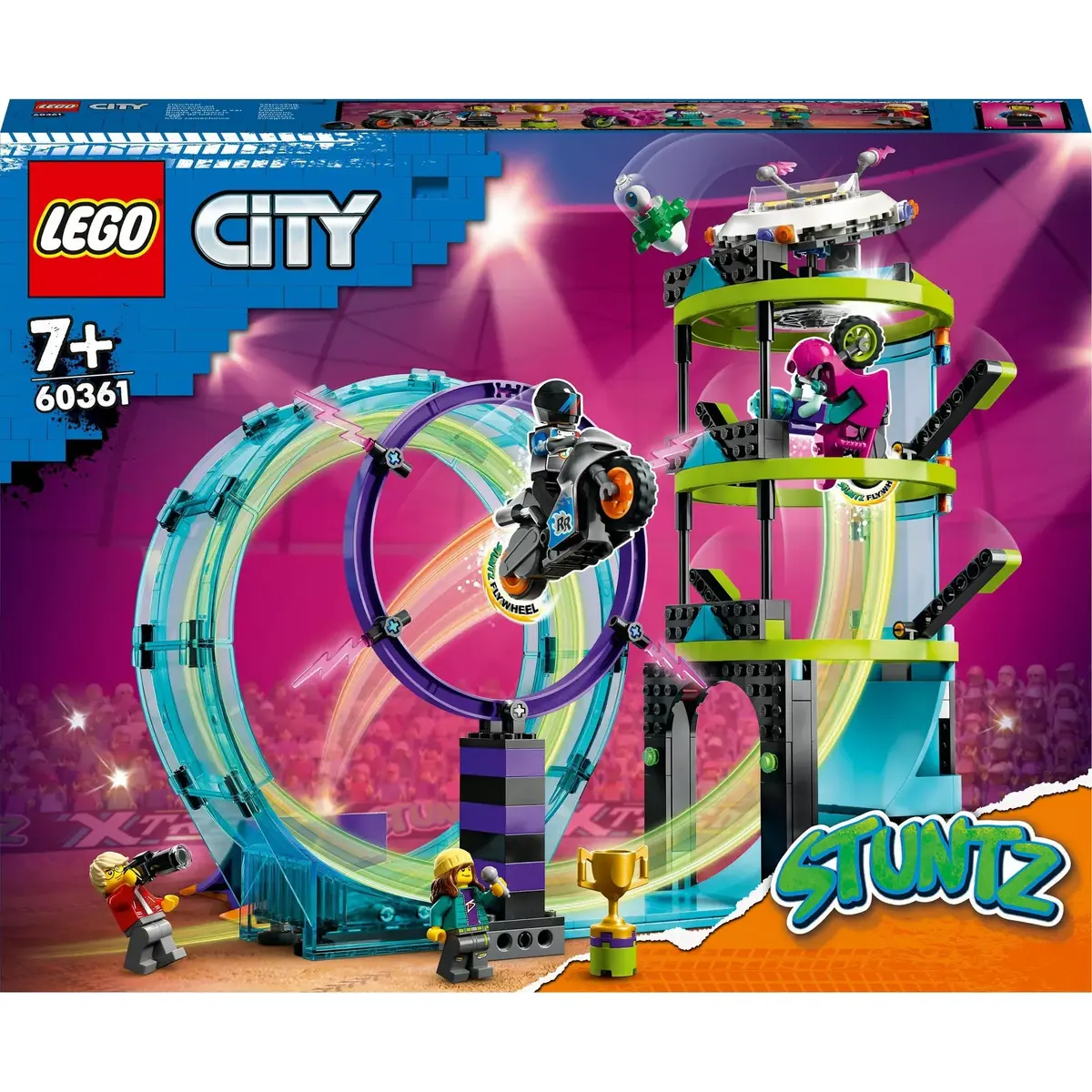 LEGO City Stuntz 60361 Ultimate Stunt Riders Challenge Photo 4