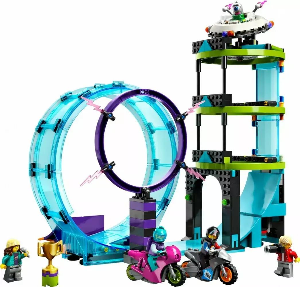 S LEGO City Stuntz 60361 Ultimate Stunt Riders Challenge | AiO.lv