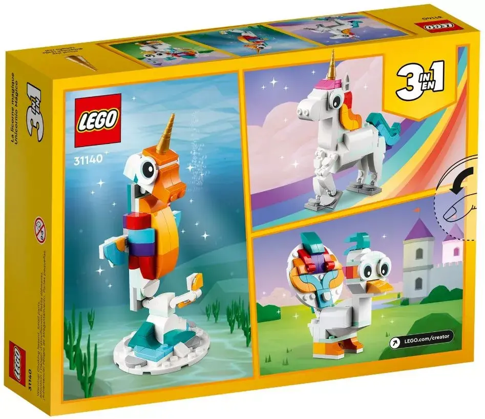LEGO Creator 3in1 31140 Burvju vienradzis Photo 5