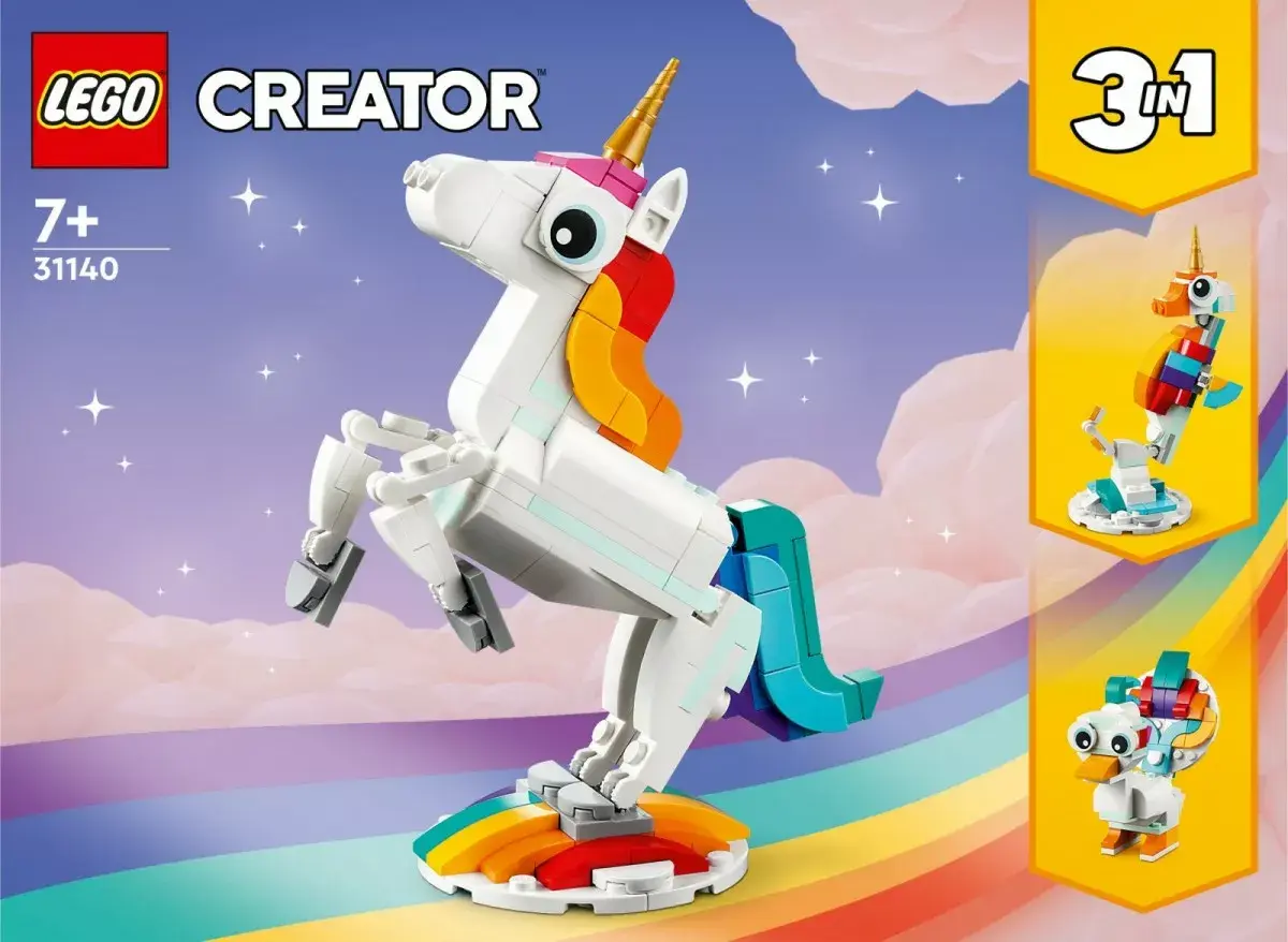 LEGO Creator 3in1 31140 Burvju vienradzis Photo 4
