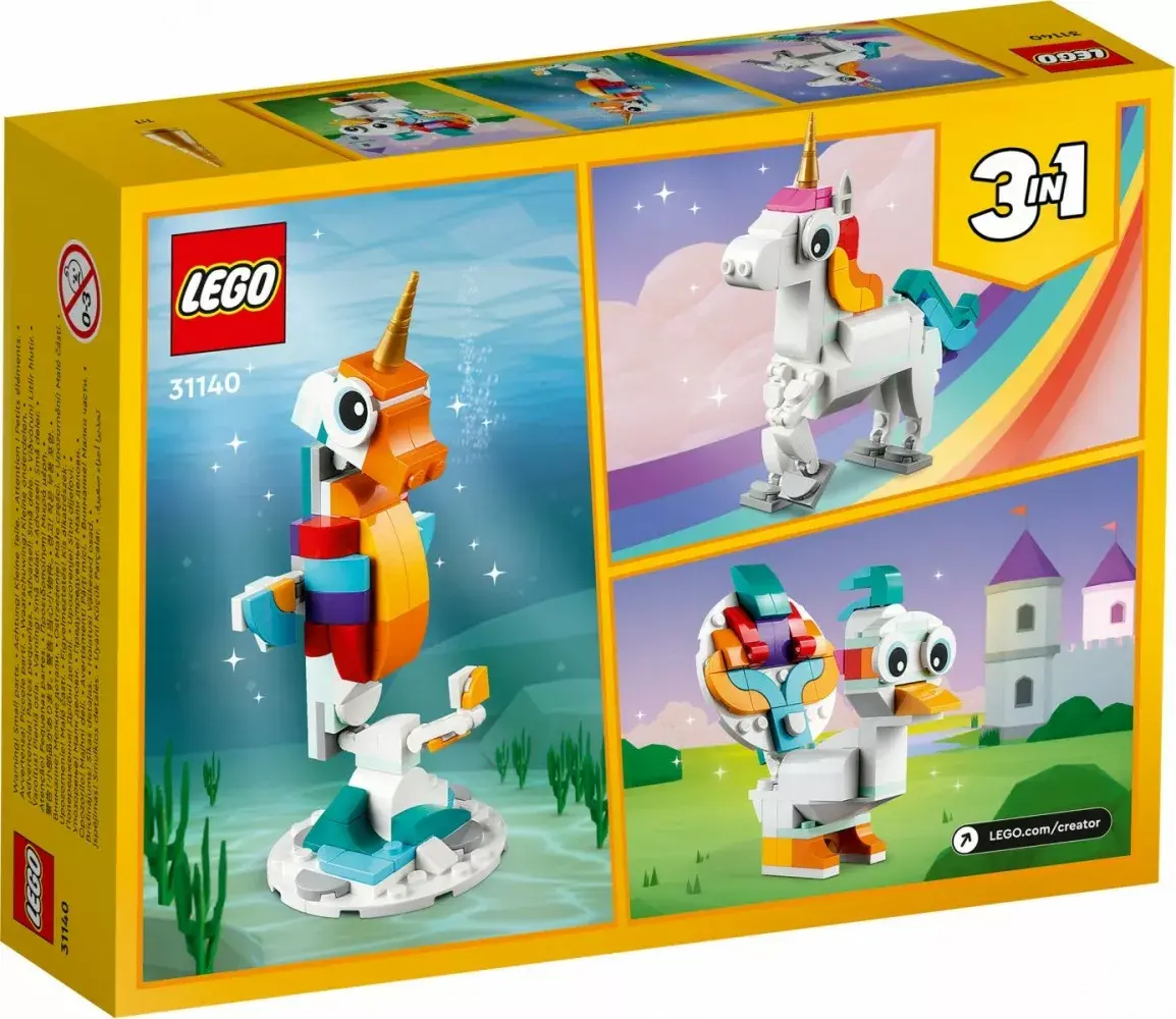 LEGO Creator 3in1 31140 Burvju vienradzis Photo 6