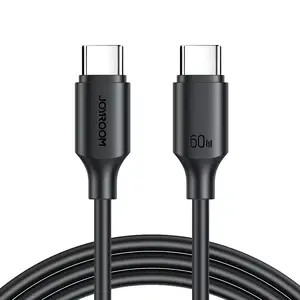 USB-C to USB-C cable Joyroom S-CC060A9, USB 2.0, 1 m, Black