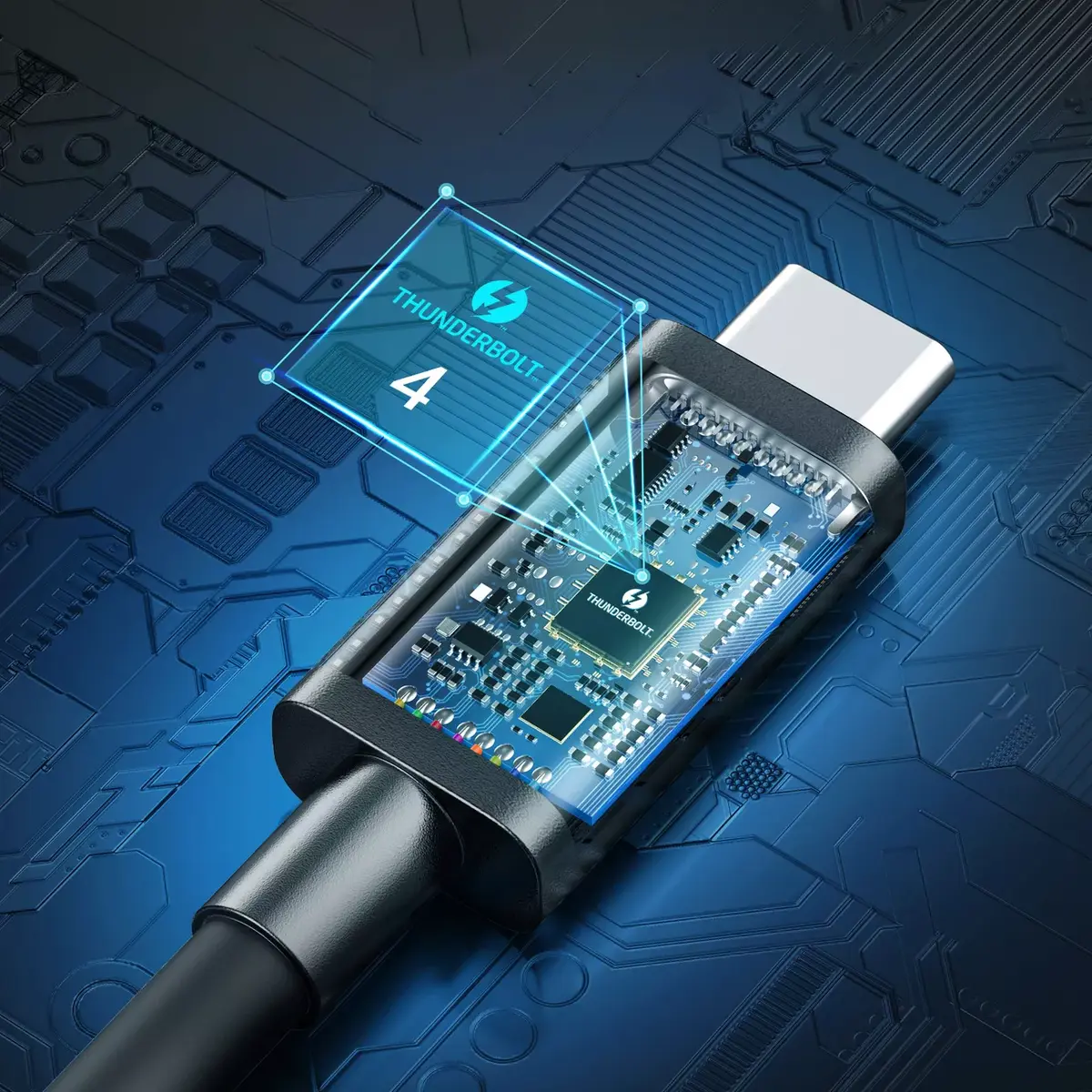 Кабель CHOETECH Thunderbolt 4 USB-C—USB-C Photo 2