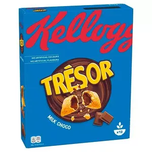 Кушонки Kellogg Company Tresor Milk Choco 410 г Шоколадные