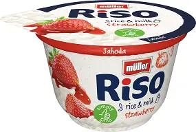 Müller Riso rīsu putra ar zemeņu