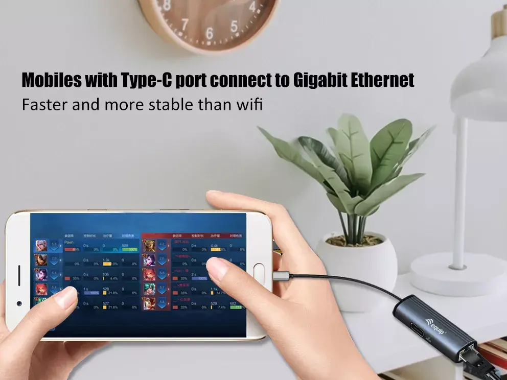 Адаптер Equip USB-C на RJ45 Gigabit Network + PD Photo 11
