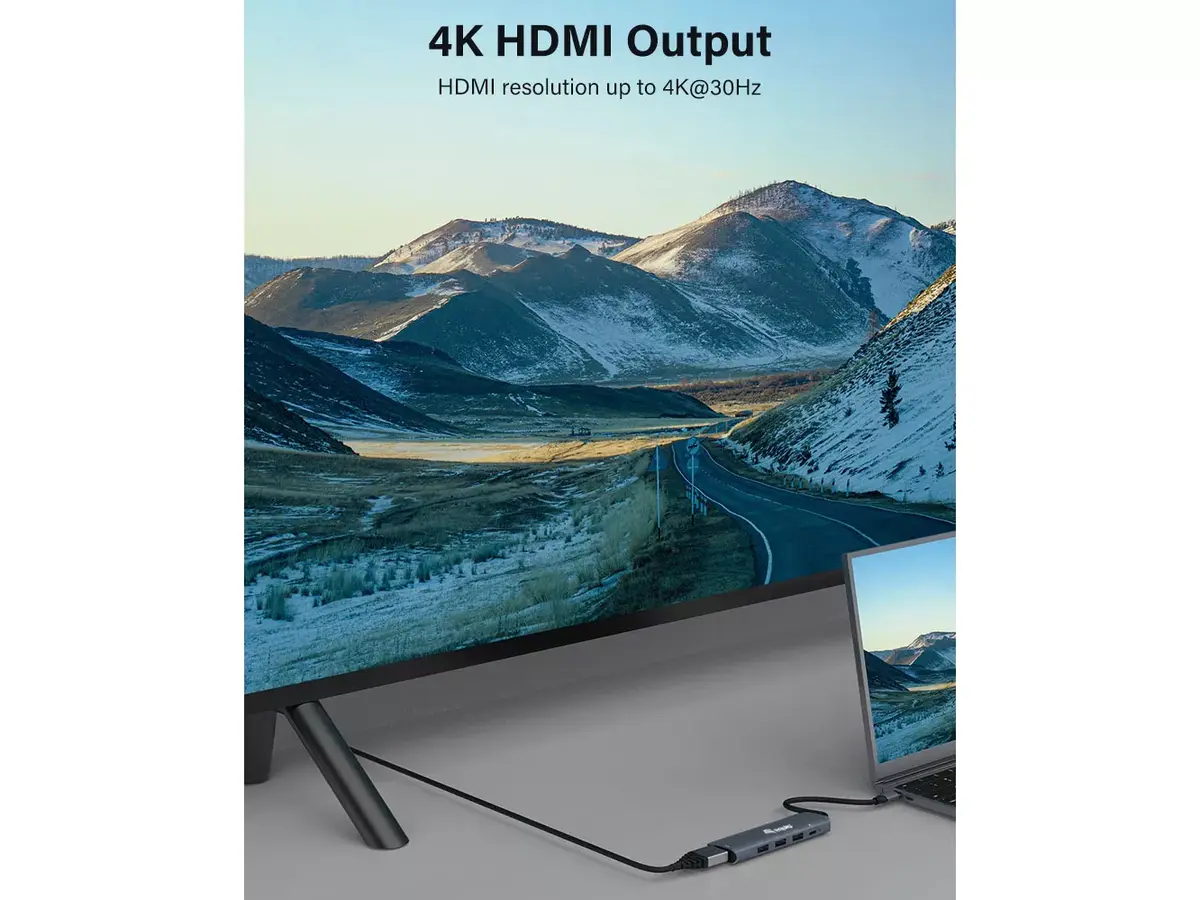 Equip USB-C 5 in 1 Multifunkcionālais adapteris Photo 5