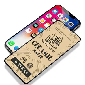 Screen protector Fusion Accessories for Apple iPhone 14 Pro Max — Matte Ceramic (Black)