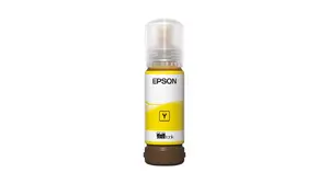Tintes pudele Epson 108 EcoTank Yellow — oriģinālās dzeltenās tintes EcoTank printeriem