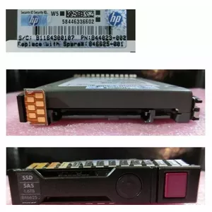 Enterprise SAS SSD HP Enterprise 1.6TB 12G SFF (model 846625-001)