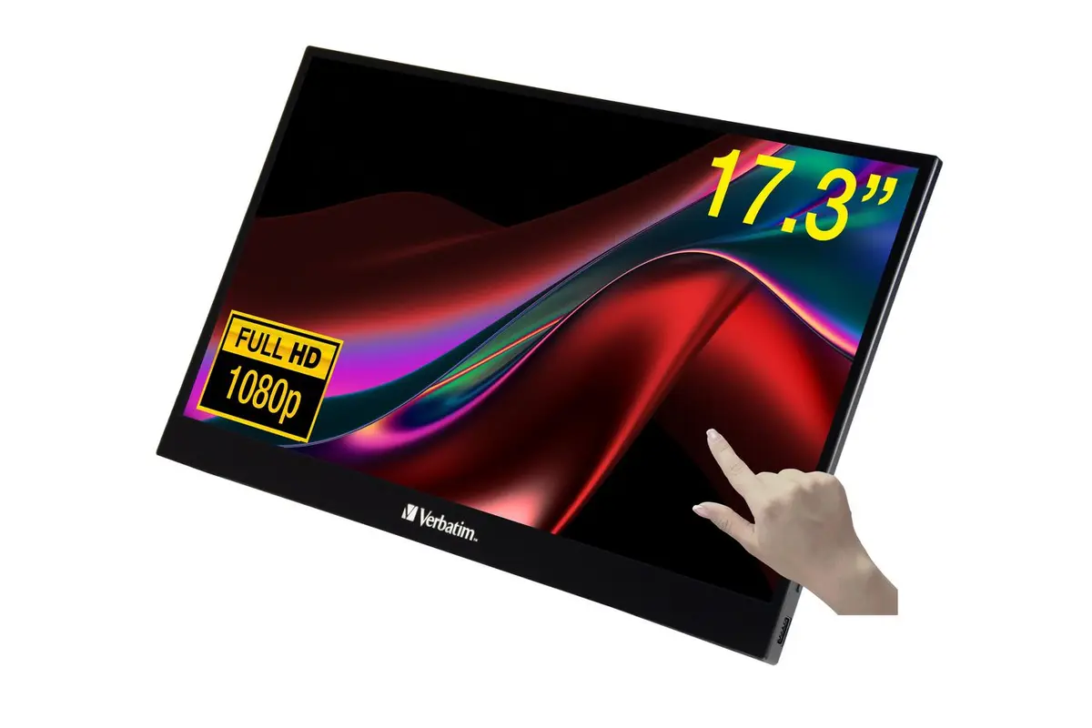 Verbatim PMT-17 17.3" Full HD skārienjūtīgais monitors Photo 11