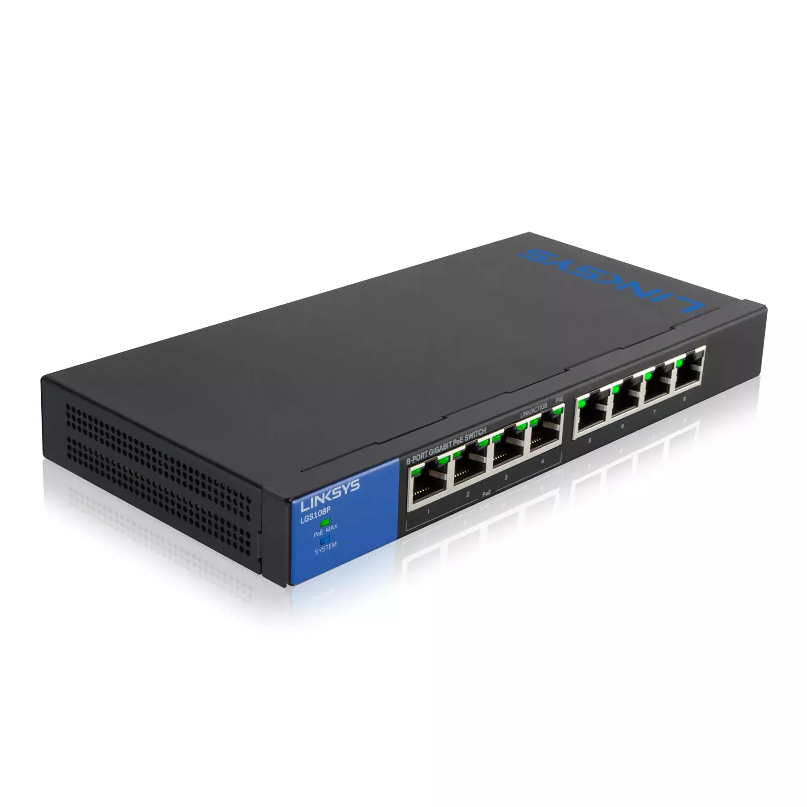 LINKSYS LGS108P-EU Photo 2