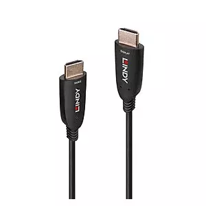 Lindy 38511 HDMI kabelis 15 m HDMI Type A (Standard) Melns
