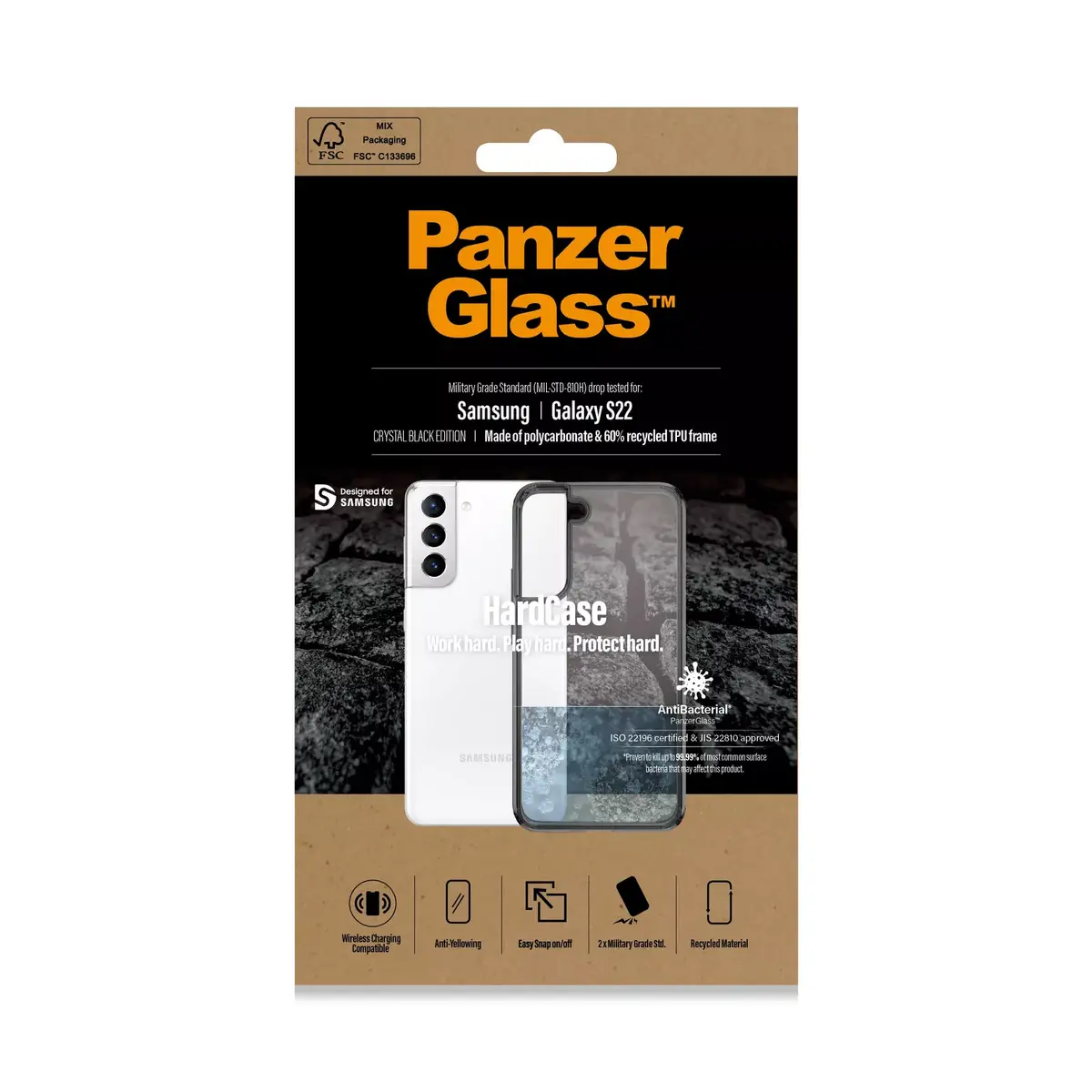 Чехол HardCase PanzerGlass Samsung Galaxy S22 Photo 2