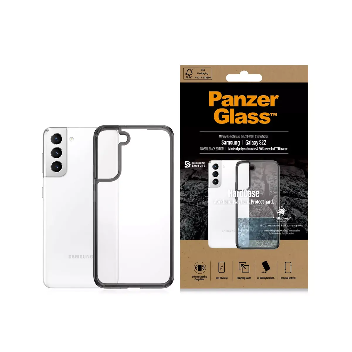 Чехол HardCase PanzerGlass Samsung Galaxy S22 Photo 3