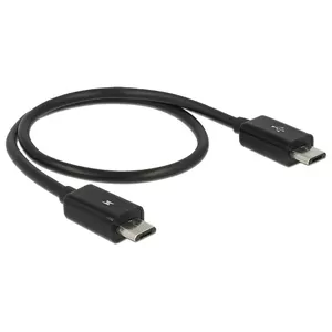 USB cable DeLOCK 83570 USB 2.0 0.3 m USB B Black