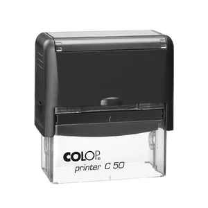 Печать COLOP Printer C50 черный корпус без сменного чернильного вкладыша