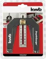 Caliper KWB 092100 universal measuring tool with metric and imperial scales