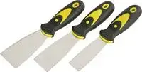 Spatula set KWB 029890 — 3 pieces, plastic handles