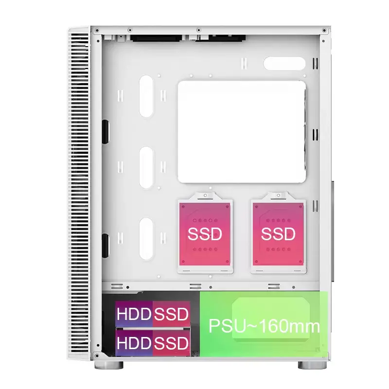 Компьютерный корпус Montech X3 GLASS Photo 7