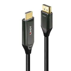 Активный кабель DisplayPort 1.4 на HDMI Lindy 2м
