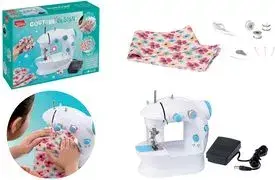 Sewing Machine Maped COUTURE DESIGN with included accessories and hair tie material, 1 pc (907402)