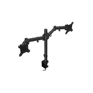 Monitor mount ENDORFY Atlas Double for 2 displays 27" (68.6 cm), clamp, VESA 75x75–100x100, max 8 kg per screen, black