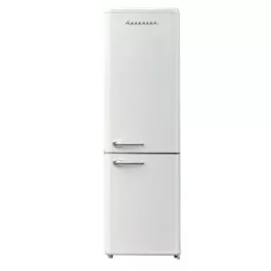 Fridge-freezer Ravanson LKK-250RC, 250 L, cream, bottom freezer, E energy class
