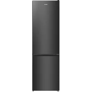 Freestanding fridge-freezer Gorenje NRK6202EBXL4, total 331 L, fridge 235 L, freezer 96 L, NoFrost, LED display, black, 2000×600×592 mm