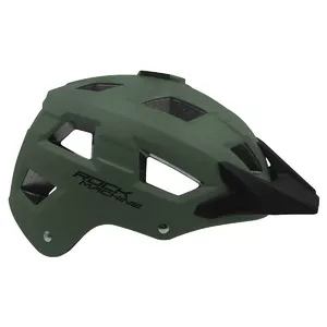 Velosipēda ķivere rock machine Trail melna/khaki L izmērs 58–61 cm