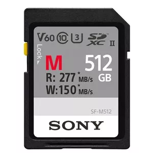 Memory Card Sony 512GB SDXC UHS-II Class 10 SFM512.SYM