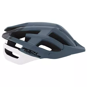 Velosipēda ķivere rock machine MTB Race pelēki‑balta S/M 54–58 cm