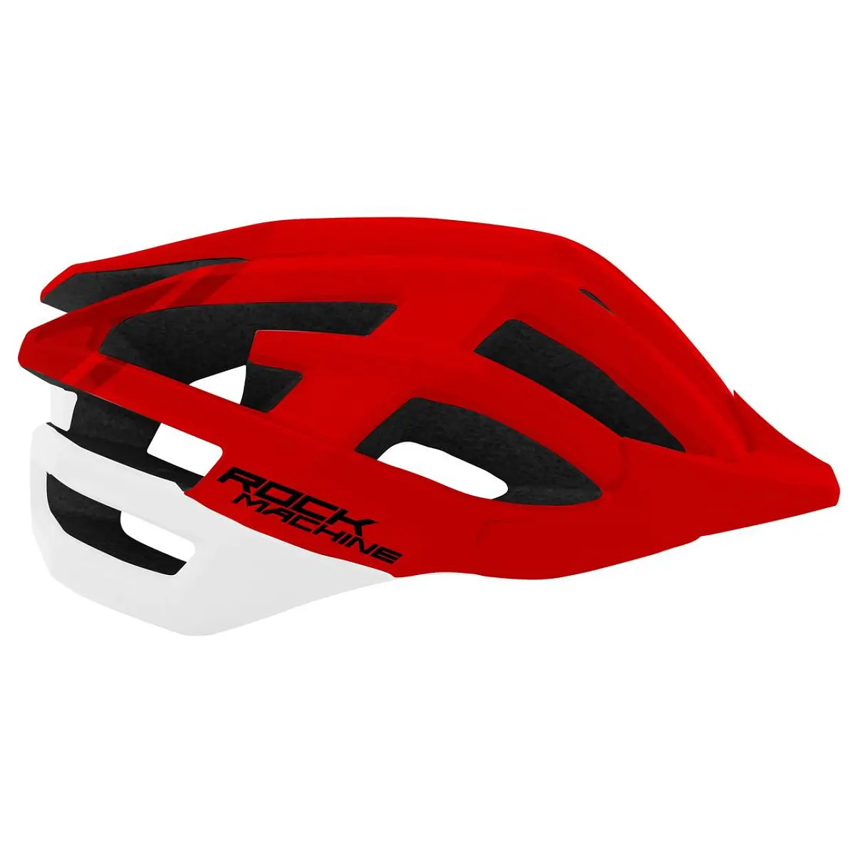 Ķivere rock machine MTB Race sarkani‑balta