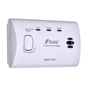 Ogļskābās gāzes detektors KIDDE K7CO ar elektrokhimisko sensoru, uz baterijām, pārnēsājams