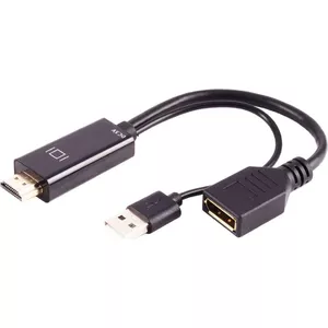Adapter HDMI A to DisplayPort ShiverPeaks 4K 60Hz 20cm cable converter