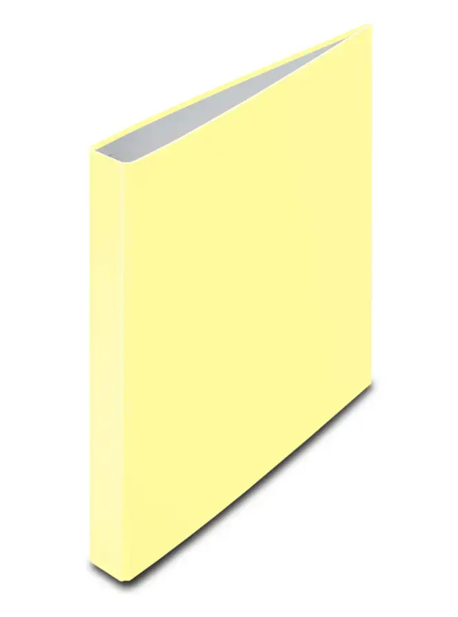 Hama 00007549 A4 Yellow Ring Binder Photo 2