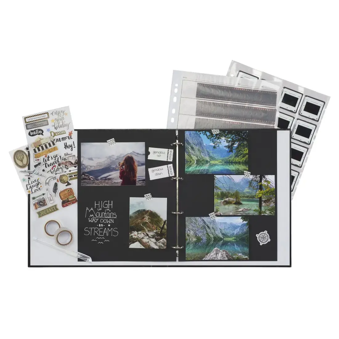 Hama 00007549 A4 Yellow Ring Binder Photo 4