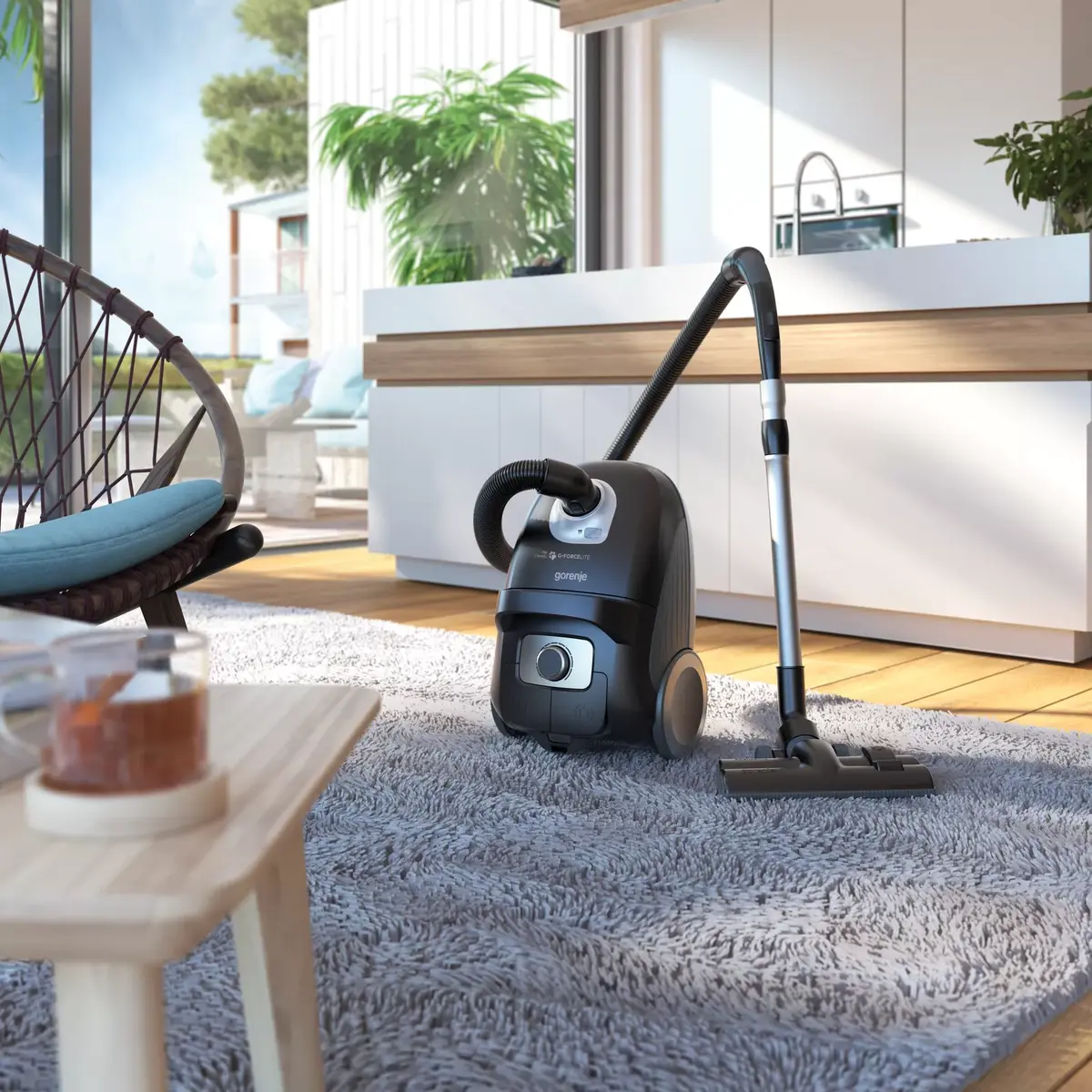 Цилиндрический пылесос Gorenje VCEA28GLBK Photo 5
