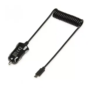 Car Charger IBOX ICC14MB for Smartphone, Cigar Lighter Power, 1.2 m Cable, Black