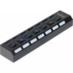 HUB USB 7x USB-A 3.0 (HUB-USB3.0-1/7)