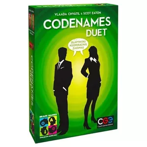 Cooperative Board Game Brain Games Codenames Duet LT – two-player cooperative word-guessing game