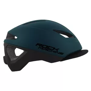 Velosipēda ķivere rock machine Crossride Petrol Blue S/M 52–58 cm