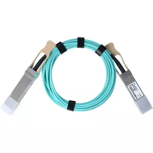 BlueOptics CBL-0310-001-BO InfiniBand/оптоволоконный кабель 1 м QSFP Оранжевый